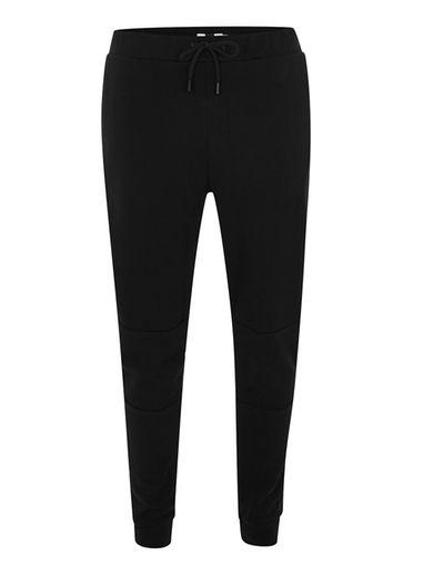 Topman Mens Black Ultra Skinny Tech Joggers