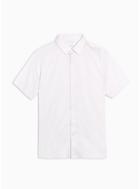 Topman Mens Premium Light Pink Textured Slim Shirt