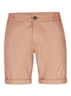 Topman Mens Selected Homme Stucco Pink Cotton Shorts