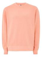 Topman Mens Orange Coral Sweatshirt