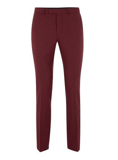 Topman Mens Twisted Tailor Red 'raphael' Pants