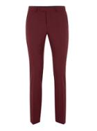Topman Mens Twisted Tailor Red 'raphael' Pants