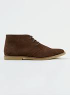 Topman Mens Brown Trigger Chocolate Suedette Lace Up Chukka Boots