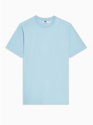 Topman Mens Pale Blue T-shirt