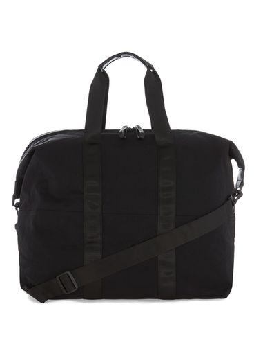 Topman Mens Black Weekender Bag