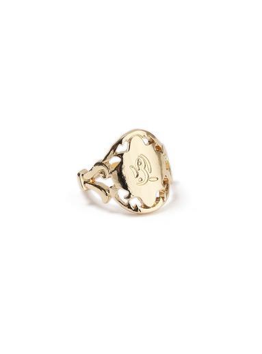Topman Mens Gold Regal Ring*