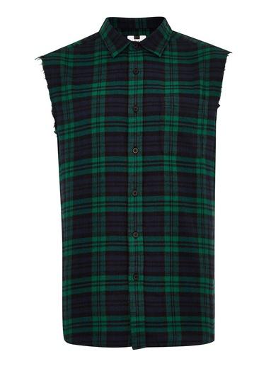 Topman Mens Multi Black Watch Classic Shirt