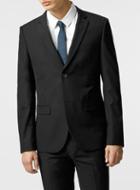 Topman Mens Essential Black Skinny Fit Suit Jacket
