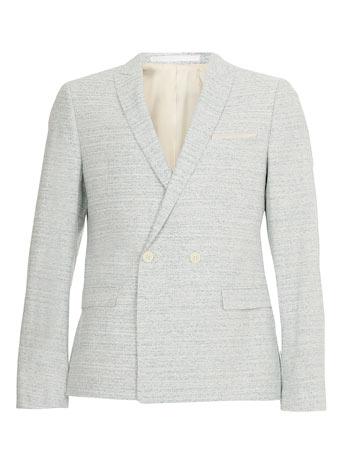 Blue Flecked Suit Jacket