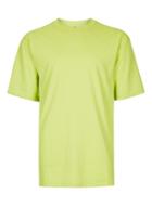 Topman Mens Lime Green '90s Style Oversized T-shirt