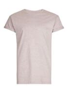 Topman Mens Pink Textured Muscle Fit Roller T-shirt
