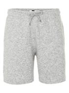 Topman Mens Ecru Grey And Off White Marl Jersey Shorts