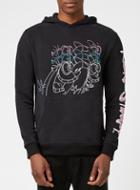 Topman Mens Nickelodeon Black Ren And Stimpy Hoodie