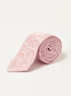 Topman Mens Pink Paisley Tie