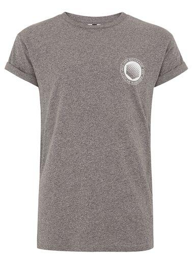 Topman Mens Pink Brooklyn Print Muscle T-shirt