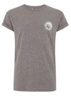 Topman Mens Pink Brooklyn Print Muscle T-shirt