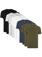 Topman Mens Neutral Slim T-shirt Multipack*
