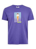 Topman Mens Purple 'ice Cream' T-shirt