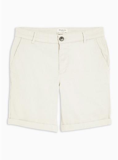Selected Homme Mens Selected Homme Stone Organic Cotton Shorts