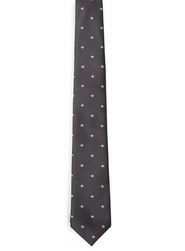 Topman Mens Grey Gray Stars Tie