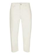 Topman Mens Ltd White Slim Raw Edge Jeans