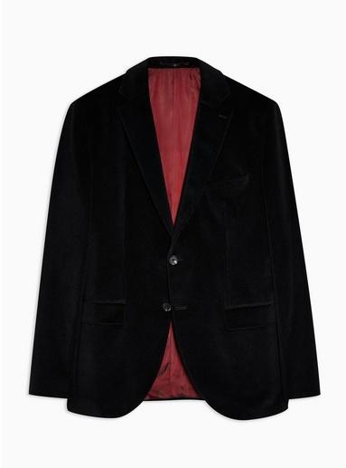 Selected Homme Mens Selected Homme Black Single Breasted Slim Fit Blazer