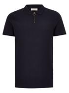 Selected Homme Mens Selected Homme Navy Organic Cotton Polo