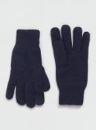 Topman Mens Blue Selected Homme Navy Gloves