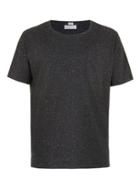 Topman Mens Selected Homme Black Neppy T-shirt