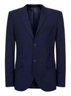 Topman Mens Bright Blue Twill Skinny Fit Suit Jacket
