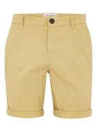 Topman Mens Selected Homme Yellow Chino Shorts