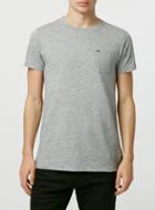 Topman Mens Mid Grey Tommy Hilfiger Grey T-shirt