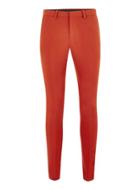 Topman Mens Brick Red Spray On Suit Pants