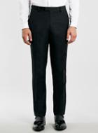 Topman Mens New Black Slim Suit Trousers
