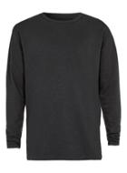 Topman Mens Selected Homme Black Sweatshirt