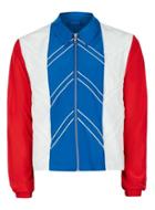 Topman Mens Multi Topman Design Red, White And Blue Harrington Jacket
