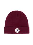Topman Mens Converse Red Ribbed Beanie