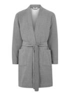 Topman Mens Mid Grey Gray Jersey Dressing Gown