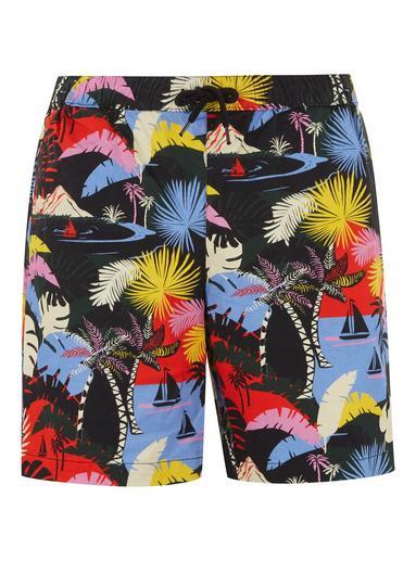 Topman Mens Multi Hawaiian Pull On Shorts