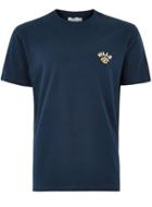 Topman Mens Navy Taping 'hills' T-shirt