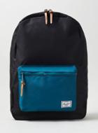 Topman Mens Herschel Black And Blue Settlement Bag