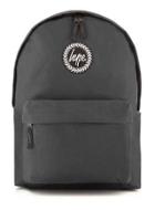 Topman Mens Grey Hype Logo Backpack*