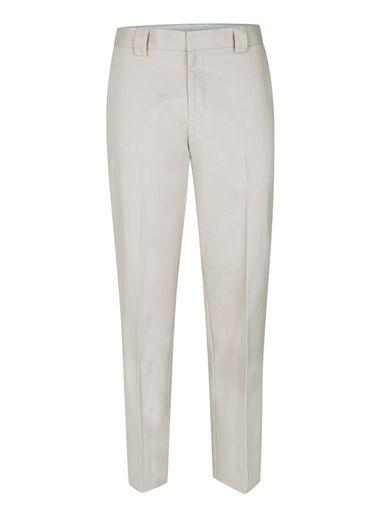 Topman Mens Brown Stone Twill Slim Fit Dress Pants