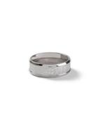 Topman Mens Silver Crocodile Ring