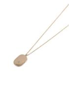 Topman Mens Gold Dogtag Necklace*