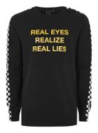 Topman Mens Criminal Damage X Topman Black 'real Lies' T-shirt