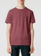 Topman Mens Red Burgundy Slim Fit T-shirt
