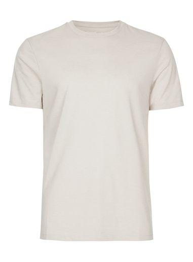 Topman Mens Off White Slim Fit T-shirt
