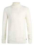 Topman Mens Stone Selected Homme Beige Turtle Neck Sweater