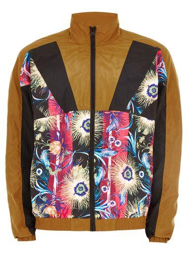 Topman Mens Multi Printed Track Jacket